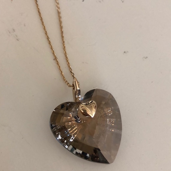 ❌SOLD!❌Swarovski heart necklace - Picture 6 of 6